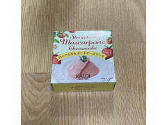 カルディ 苺のマスカルポーネチーズケーキ